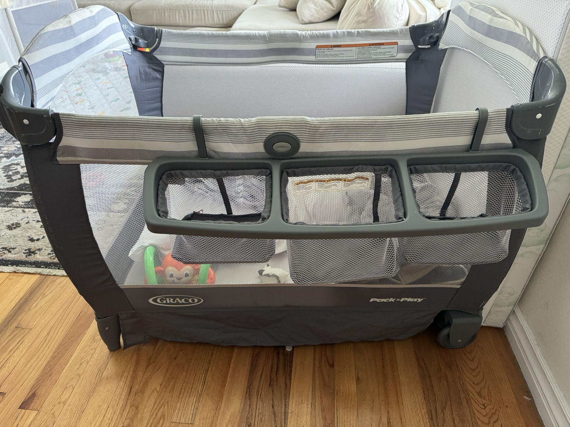 Graco Pack & Play w/ Mattress  and Baby Carrier