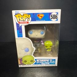 Metamorpho with baby Joey Superman Funko pop