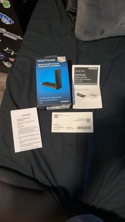 Nighthawk WiFi usb adapter