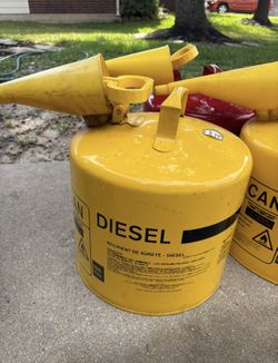 5 Gallon Diesel Can