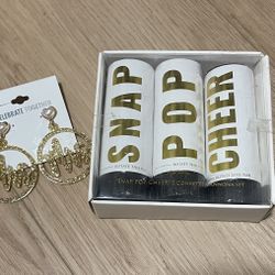Bridal Bundle: Mrs Earrings & Miss To Mrs Confetti Pack