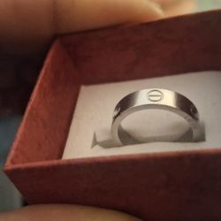Cartier White Gold Love Ring