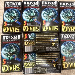 D-VHS Sealed Blank Tapes For Hi Definition Recording  DTheater