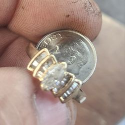 14 Karat Yellow Gold Ring
