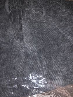 NEW BLACK HABAND STAG HILL CORDUROY PANTS 