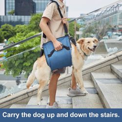 Dog Carry Sling for Senior Dogs Joint Injuries, Arthritis, Up and Down Stairs (XL)