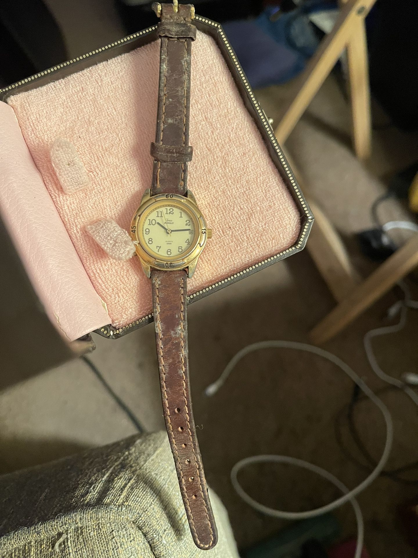 Vintage Timex Indiglo Lady’s Watch -Working Non Running 