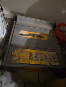 DeWalt DW 744 10 inch saw