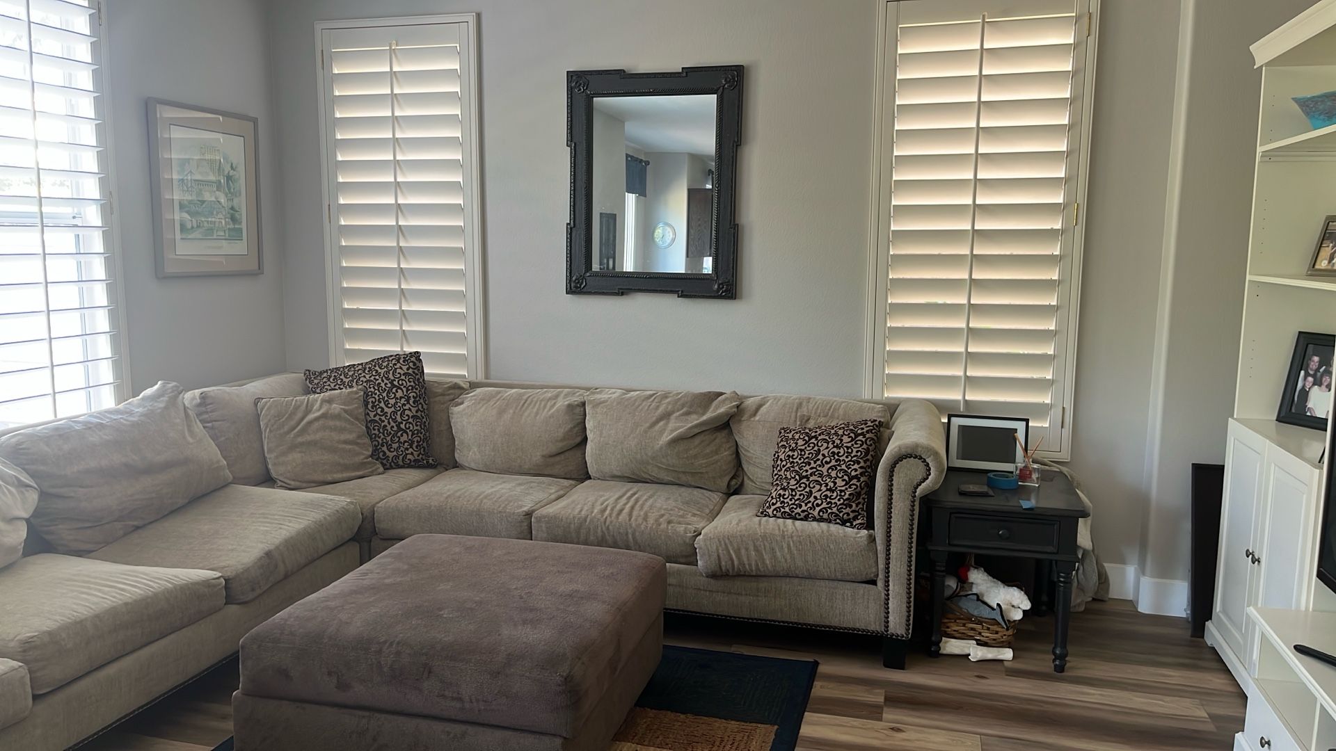 Beige Sectional Couch