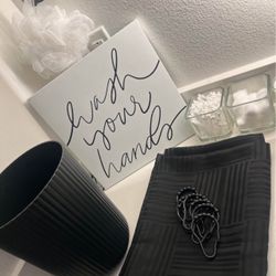 Bath Caddy, Bathroom Curtain Set ! 