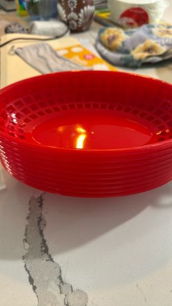 Red containers