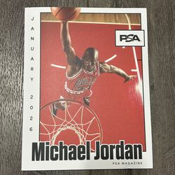 PSA Magazine 2026 January Vol 49 Michael Jordan Chicago Bulls NBA Not Sealed