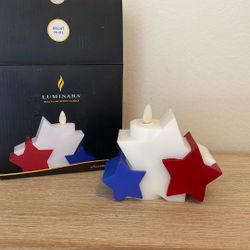 Luminara 3 Star Flameless Candle 