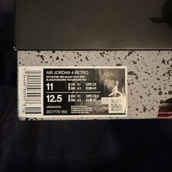 Jordan Fire Red 4’s