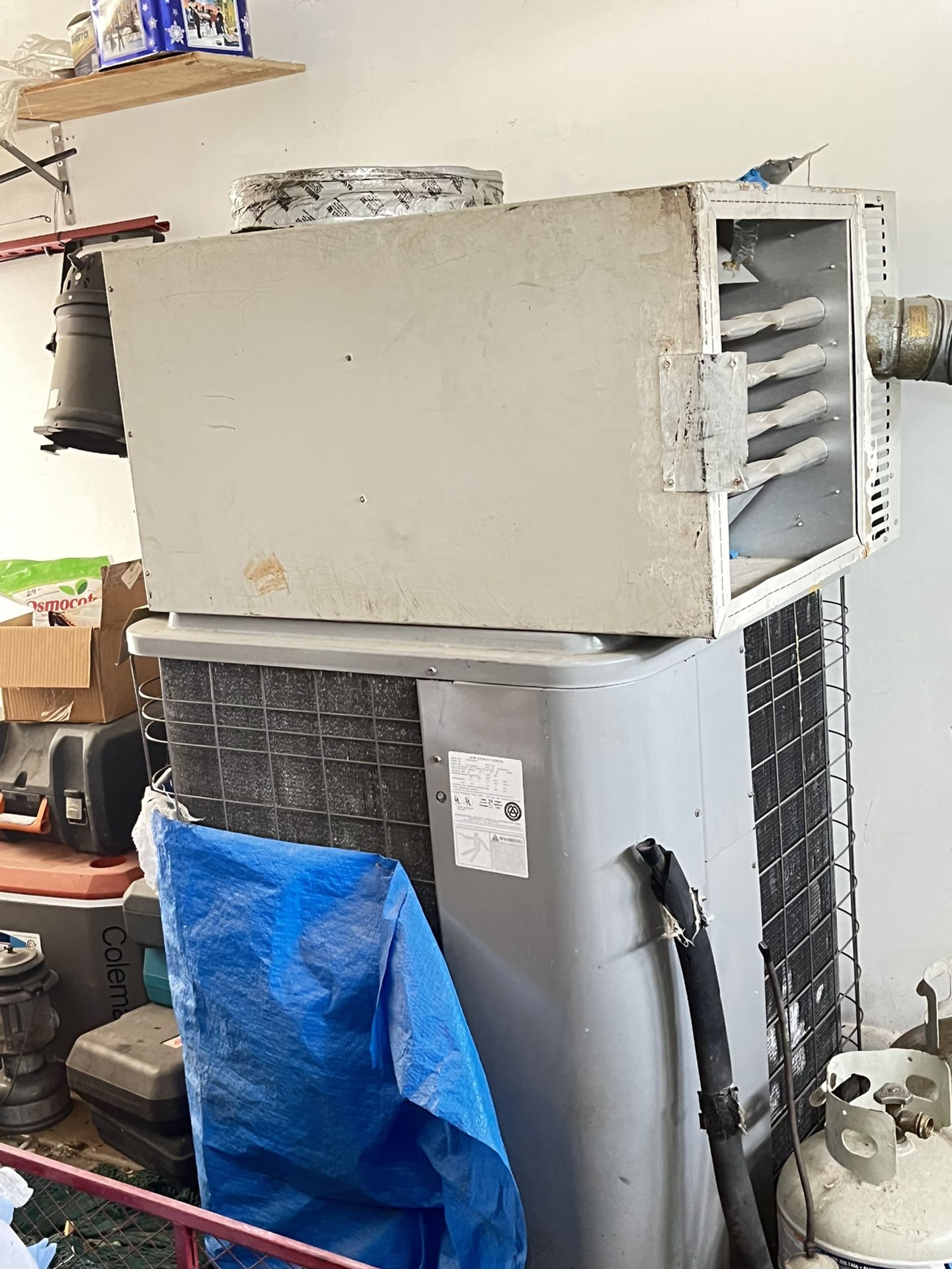 AC AND HEATER CONDENSER 