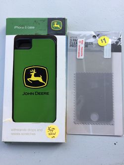 iPhone 5 John Deere case and screen protectors