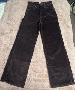 Universal Thread High-Rise Wide Leg Corduroy Pants – Size 4R – Brown