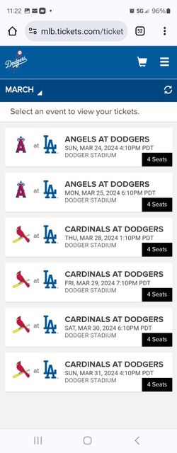 Dodgers Tickets