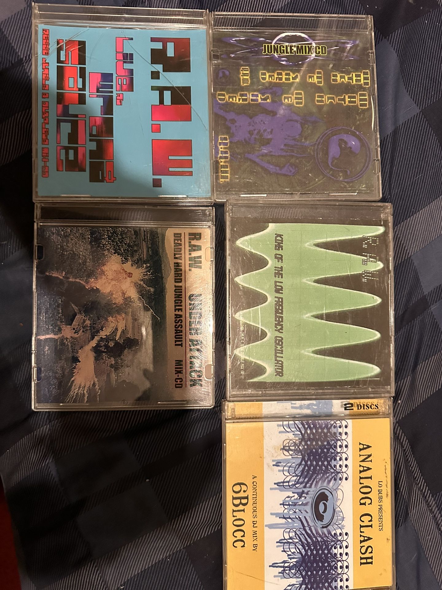 Drum N Bass Cds 💿 R.A.W.