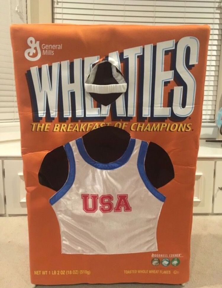 Wheaties Box Halloween Costume