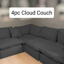 Cloud Dupe Modular Sectional Couch Sofa 