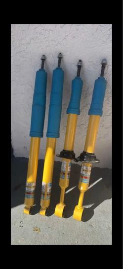 Front and rear shocks. For a 2016 to 2023 Tacoma