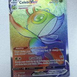 Celebi Vmax rainbow full art