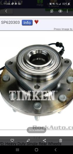 Timken SP620303 hub