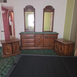 Bedroom dresser and night stands