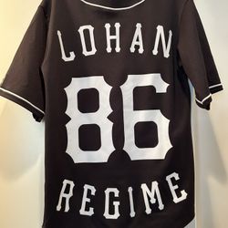 Civil Regime Lohan Baseball Jersey Size Medium