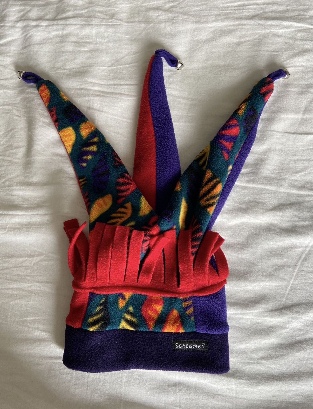 Vintage Fleece Jester Ski Hat