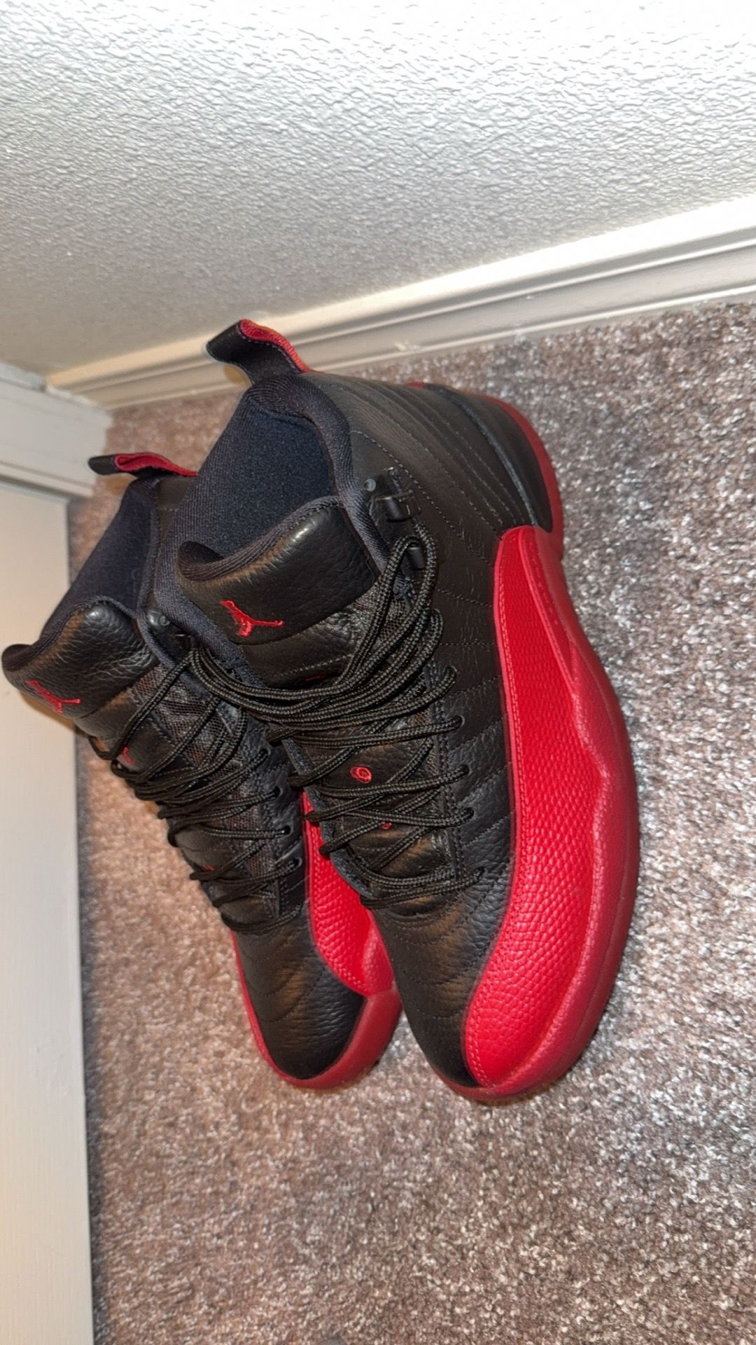 Jordan retro 12s flu game size 10