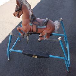 Vtg Childs Ride on Spring 🐴 Horse