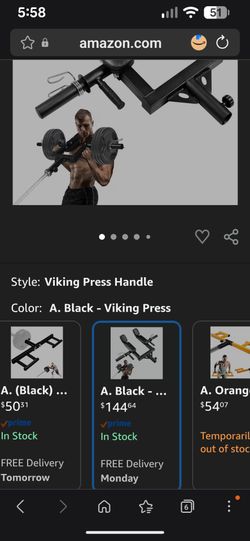 Viking press Landmine handle attachment