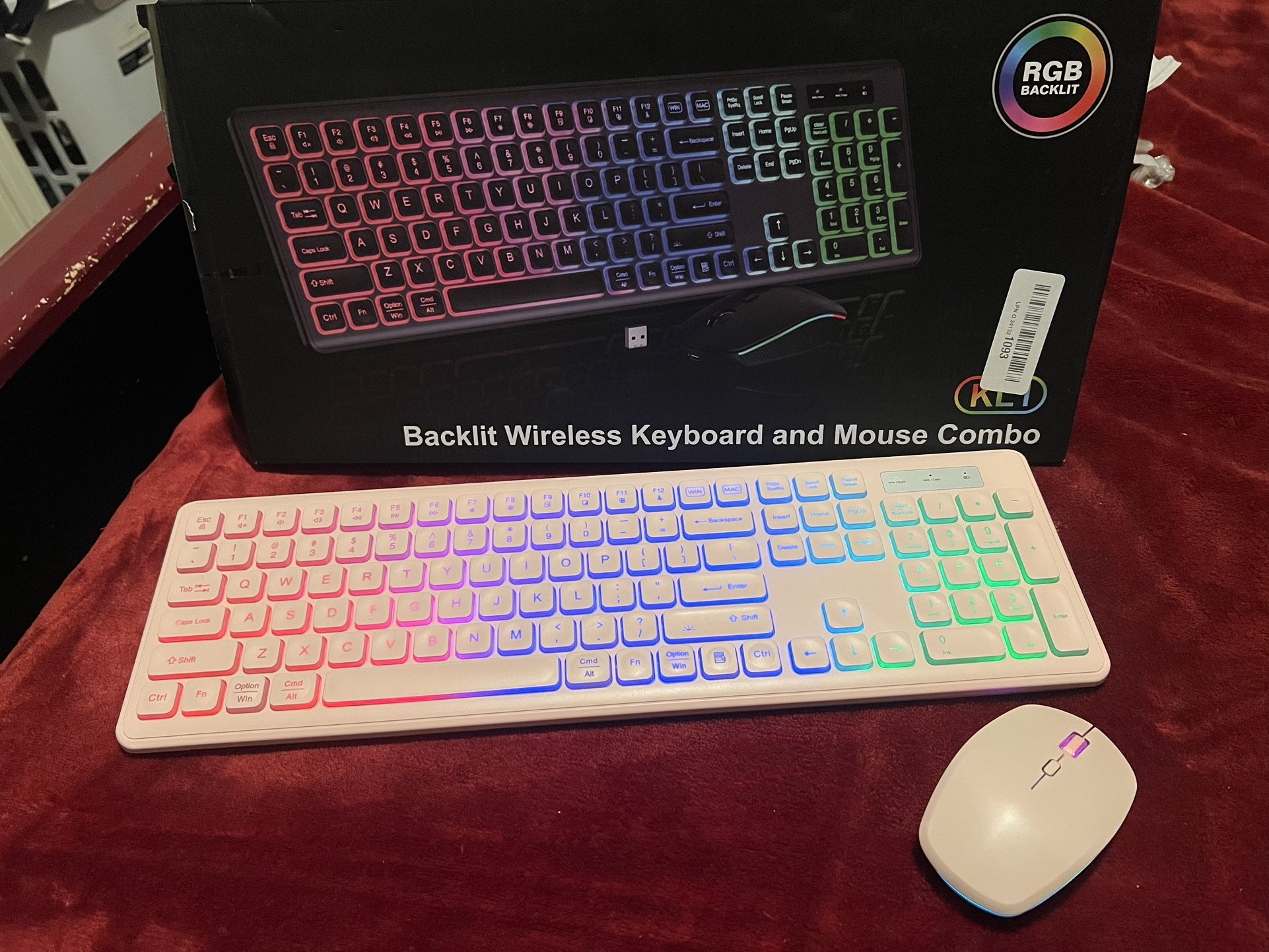 pink wireless keyboard