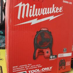 Milwaukee New Fan M18