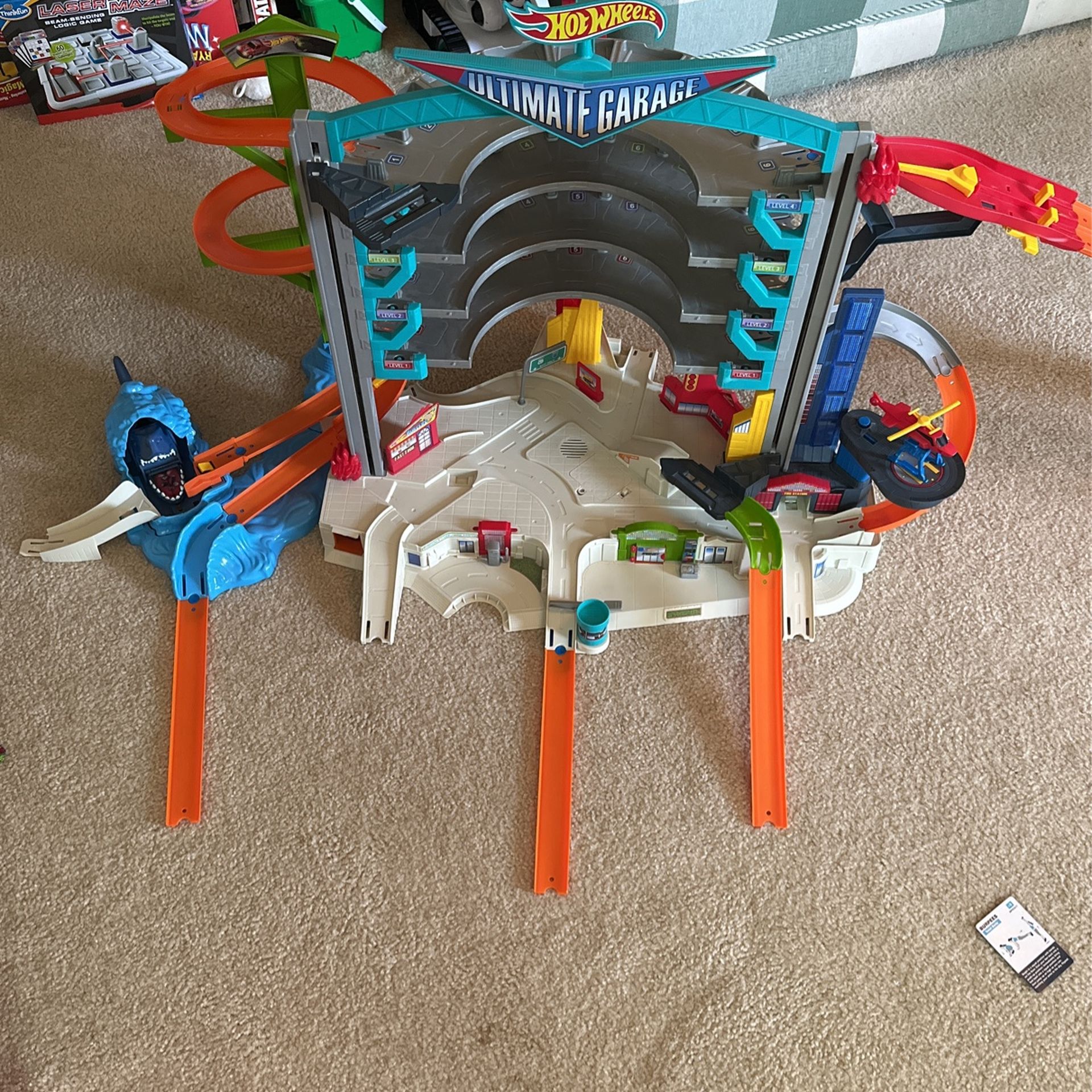 Hot wheels Ultimate Garage W shark for Sale in Sugar Hill GA OfferUp