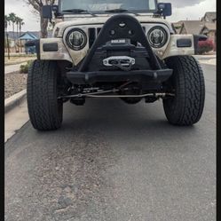 Jeep TJ Bumper With Winch