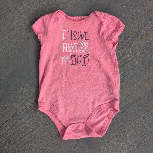 Circo Baby Girls' Bodysuit Onesie 'I Love That You Are My Dad' 6-9 Months