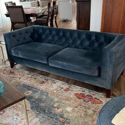 Velvet Couch