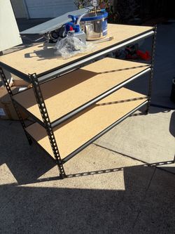 3 Shelf Wide Span Storage Rack 48” X 24”X 36”