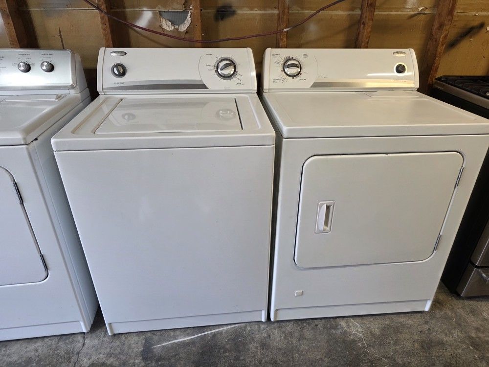 SET WHASER AND  GAS DRYER WHIRLPOOL 