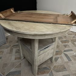 Large Dinner Table With Add On
