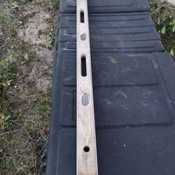 48" Wood & Brass Level True Measure