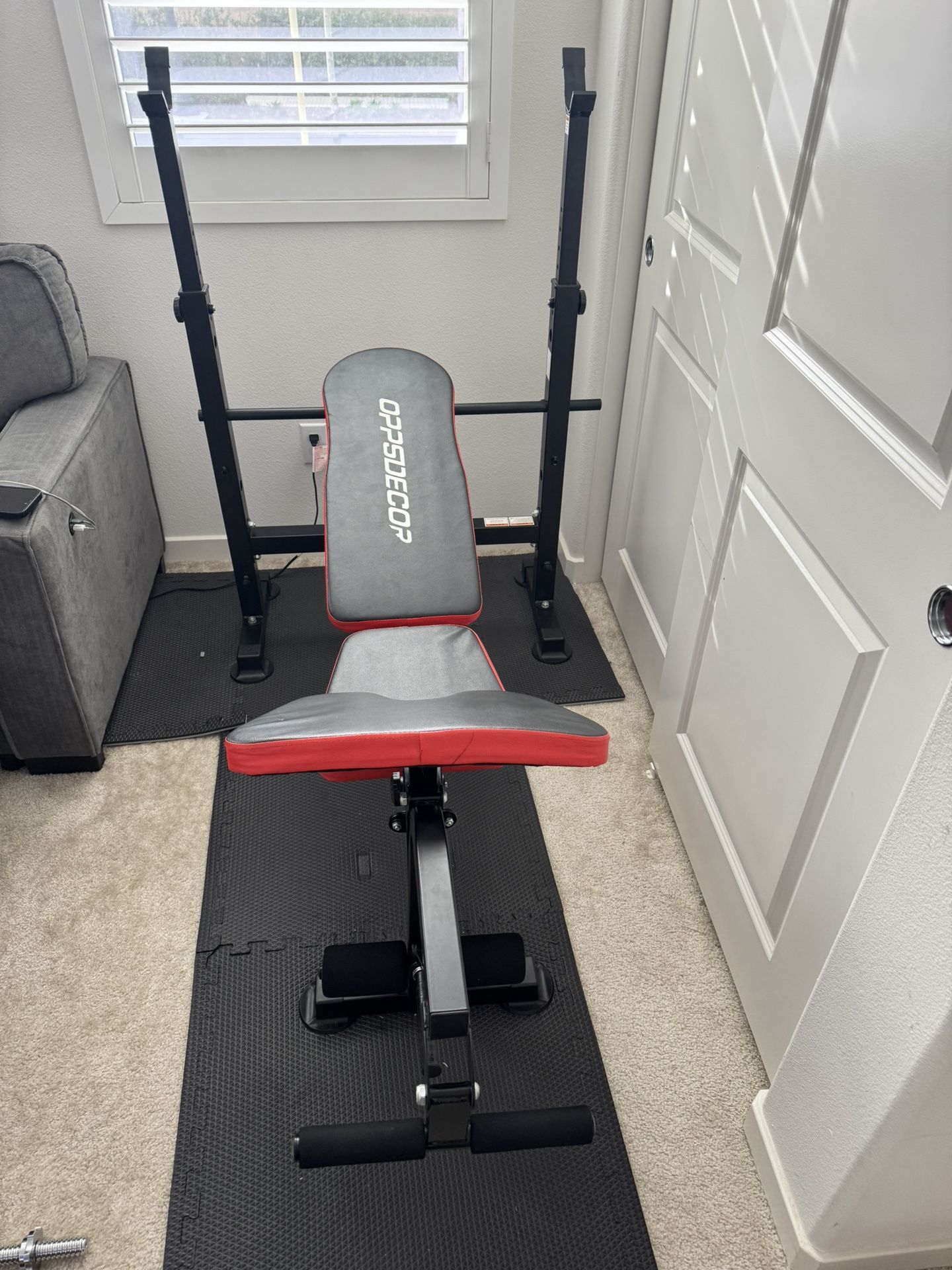 Bench Press W/ Weights 