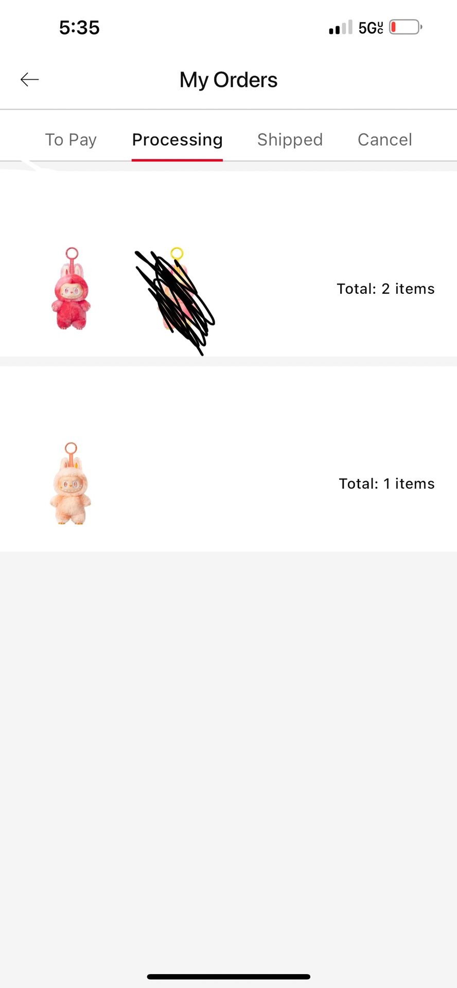 LABUBU big into energy series - pre order