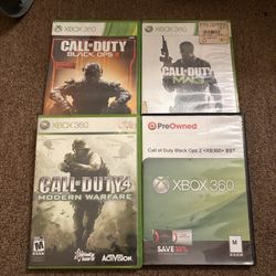 Call of Duty XBOX 360 games