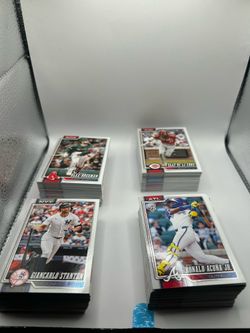2026 Topps Series 1 Baseball Cardlot 300 Base Cards ALL M/NM condition