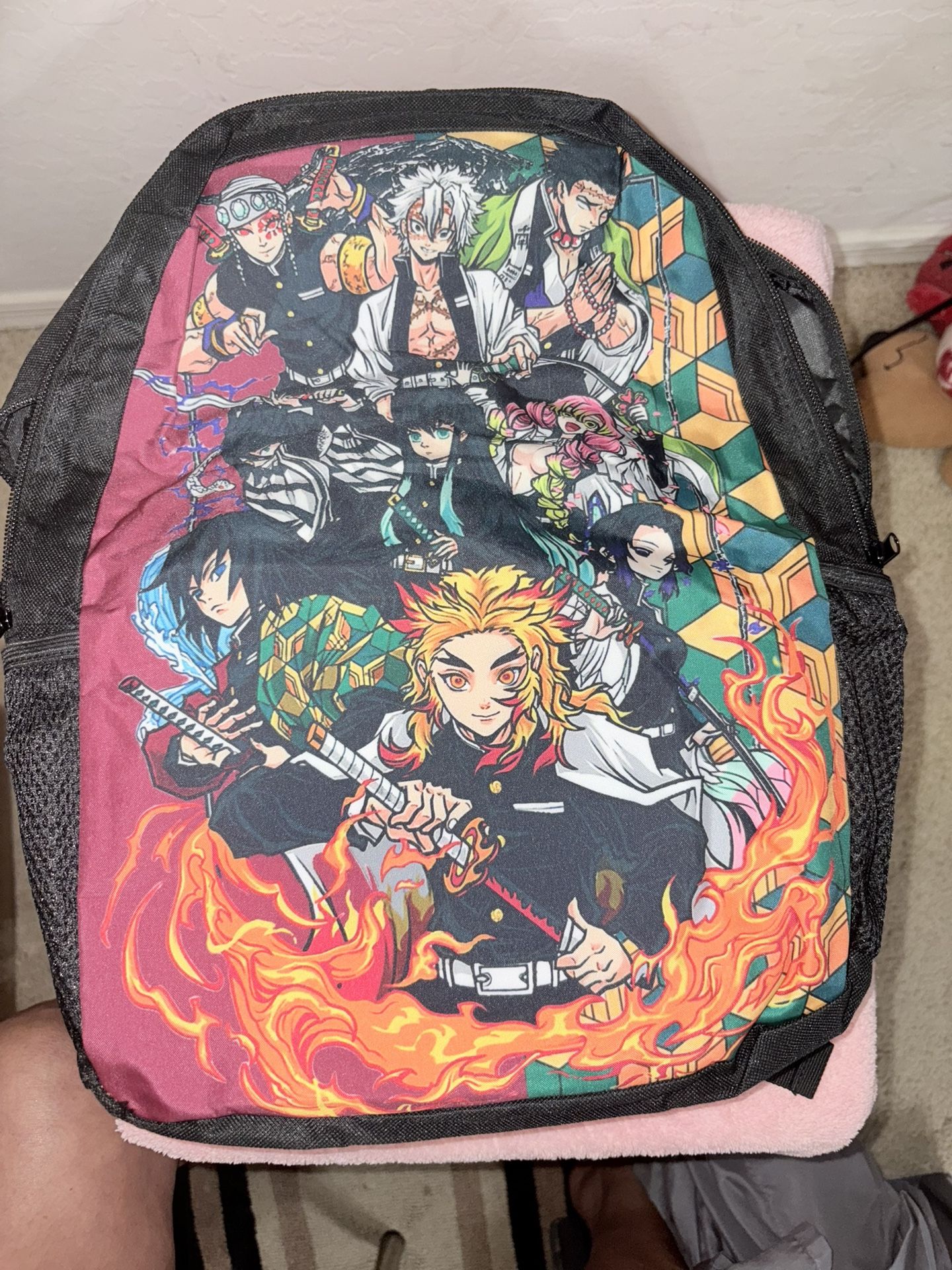 Anime Backpack And Lunch Bag Set