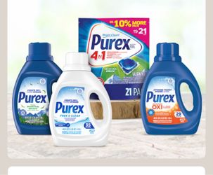 Purex laundry detergent